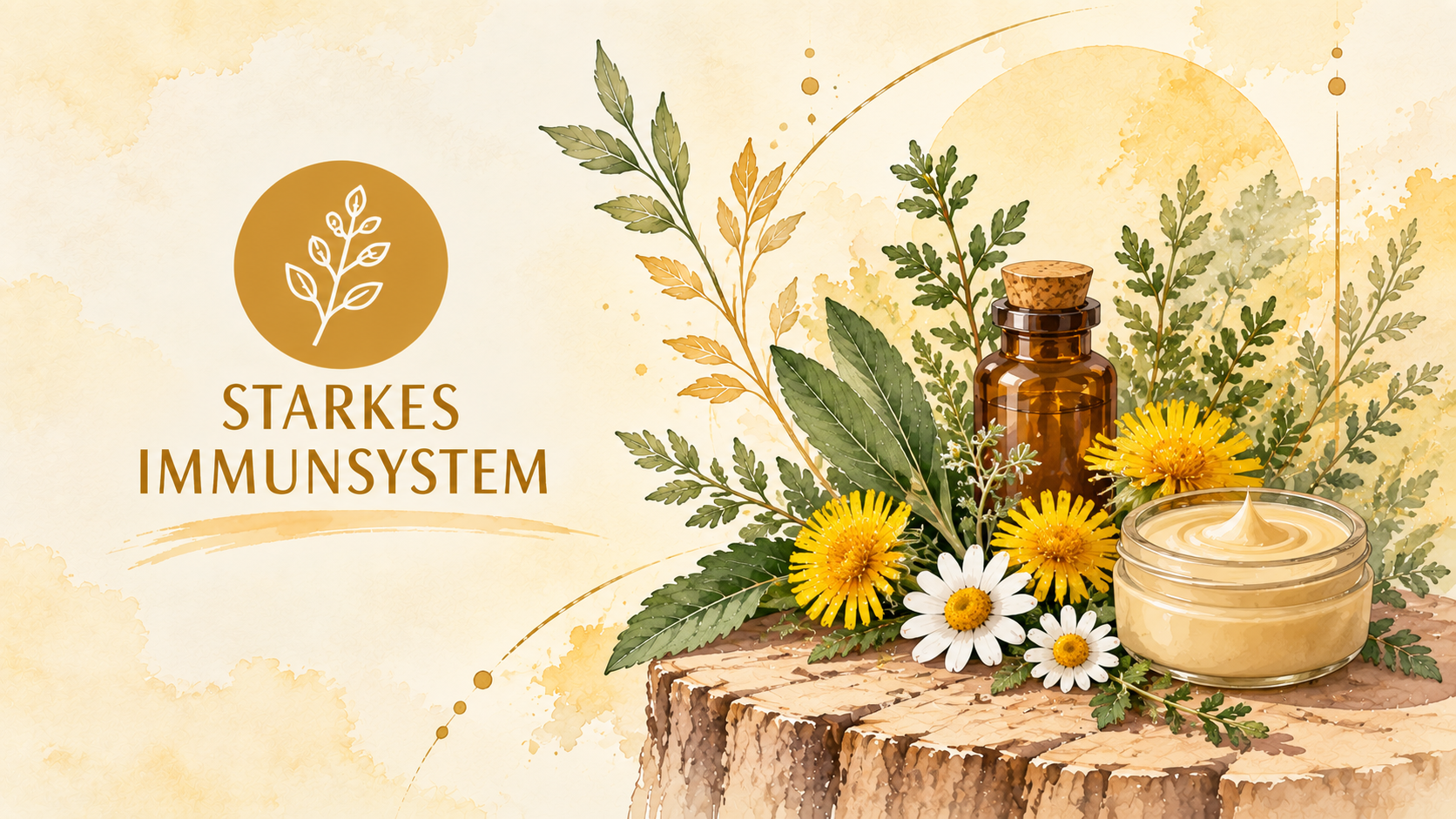 Starkes Immunsystem - Mit der Kräuterhausapotheke
