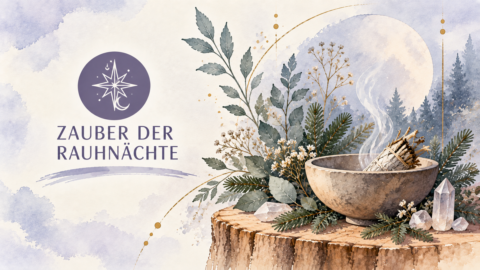 Zauber der Rauhnächte - Pflanzen zum Räuchern & Orakeln
